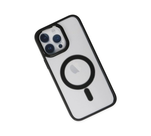 iPhone 14 Pro Kılıf Room Magneticsafe Silikon - Siyah