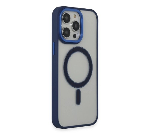 iPhone 14 Pro Kılıf Room Magneticsafe Silikon - Lacivert