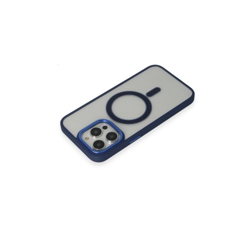 iPhone 14 Pro Kılıf Room Magneticsafe Silikon - Lacivert