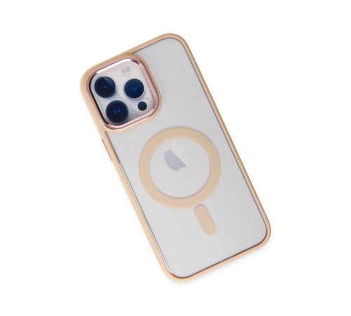 iPhone 14 Pro Max Kılıf Room Magneticsafe Silikon - Pudra iPhone 14 Pro Max Kılıf Room Magneticsafe Silikon - Pudra