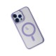 iPhone 14 Pro Max Kılıf Room Magneticsafe Silikon - Lila