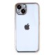 iPhone 14 Kılıf Razer Lensli Silikon - Gold