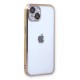 iPhone 14 Kılıf Razer Lensli Silikon - Gold