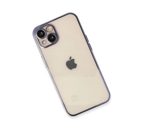 iPhone 14 Kılıf Razer Lensli Silikon - Mor iPhone 14 Kılıf Razer Lensli Silikon - Mor