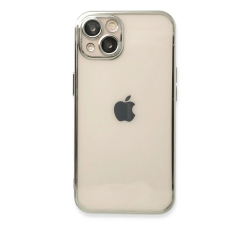 iPhone 14 Kılıf Razer Lensli Silikon - Gümüş iPhone 14 Kılıf Razer Lensli Silikon - Gümüş