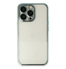 iPhone 14 Pro Kılıf Razer Lensli Silikon - Yeşil