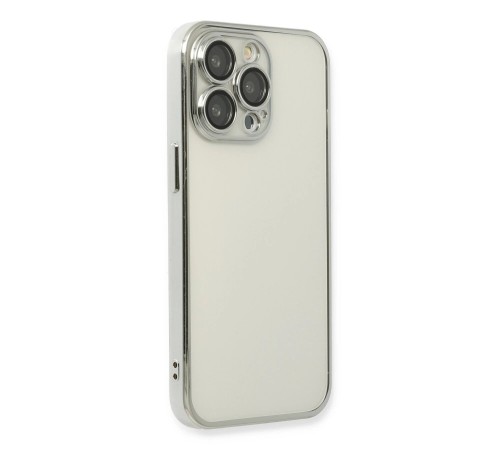 iPhone 14 Pro Kılıf Razer Lensli Silikon - Gümüş iPhone 14 Pro Kılıf Razer Lensli Silikon - Gümüş