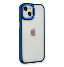 iPhone 14 Plus Kılıf Dora Kapak - Mavi
