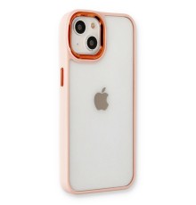 iPhone 14 Plus Kılıf Dora Kapak - Pudra