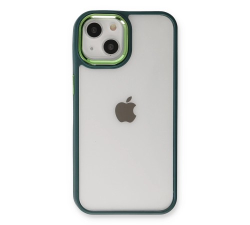 iPhone 14 Plus Kılıf Dora Kapak - Haki Yeşil iPhone 14 Plus Kılıf Dora Kapak - Haki Yeşil