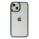 iPhone 14 Plus Kılıf Dora Kapak - Haki Yeşil