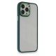 iPhone 14 Pro Kılıf Dora Kapak - Haki Yeşil