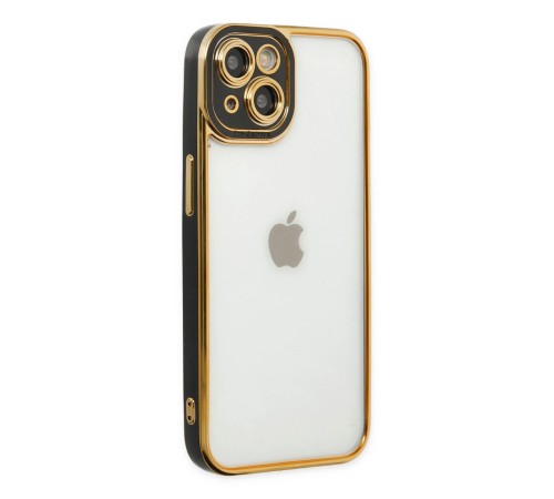 iPhone 14 Plus Kılıf Liva Lens Silikon - Siyah iPhone 14 Plus Kılıf Liva Lens Silikon - Siyah
