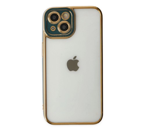 iPhone 14 Plus Kılıf Liva Lens Silikon - Yeşil iPhone 14 Plus Kılıf Liva Lens Silikon - Yeşil