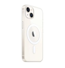 iPhone 14 Plus Kılıf Magneticsafe Şeffaf Silikon - Şeffaf