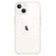 iPhone 14 Plus Kılıf Magneticsafe Şeffaf Silikon - Şeffaf