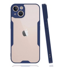 iPhone 14 Kılıf Platin Silikon - Lacivert