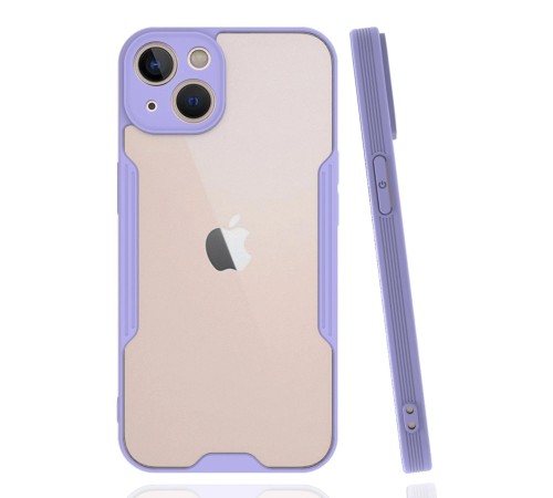 iPhone 14 Plus Kılıf Platin Silikon - Lila iPhone 14 Plus Kılıf Platin Silikon - Lila