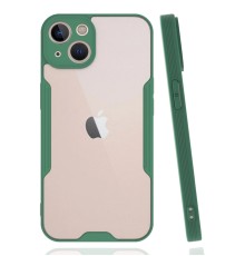 iPhone 14 Plus Kılıf Platin Silikon - Yeşil