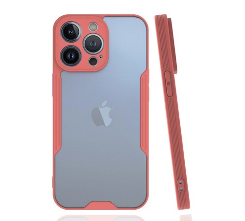 iPhone 14 Pro Max Kılıf Platin Silikon - Pembe iPhone 14 Pro Max Kılıf Platin Silikon - Pembe