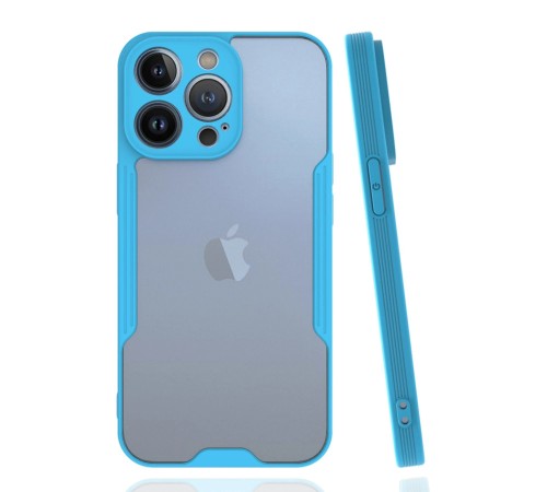 iPhone 14 Pro Max Kılıf Platin Silikon - Mavi iPhone 14 Pro Max Kılıf Platin Silikon - Mavi