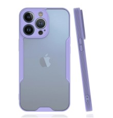 iPhone 14 Pro Max Kılıf Platin Silikon - Lila