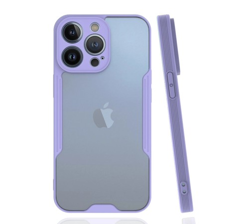 iPhone 14 Pro Max Kılıf Platin Silikon - Lila iPhone 14 Pro Max Kılıf Platin Silikon - Lila
