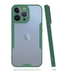 iPhone 14 Pro Max Kılıf Platin Silikon - Yeşil