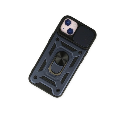 iPhone 14 Kılıf Pars Lens Yüzüklü Silikon - Lacivert iPhone 14 Kılıf Pars Lens Yüzüklü Silikon - Lacivert