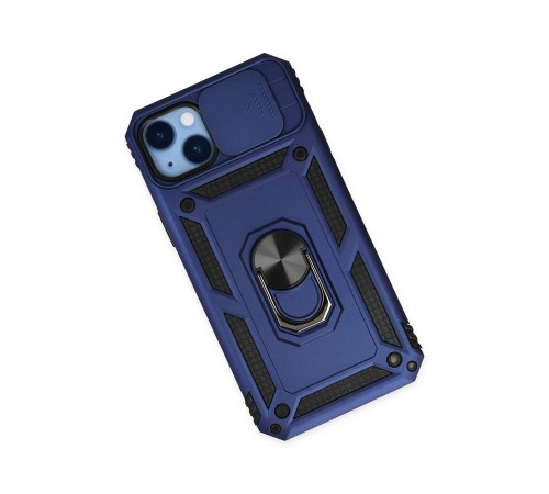 iPhone 14 Plus Kılıf Pars Lens Yüzüklü Silikon - Lacivert iPhone 14 Plus Kılıf Pars Lens Yüzüklü Silikon - Lacivert
