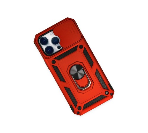 iPhone 14 Pro Kılıf Pars Lens Yüzüklü Silikon - Kırmızı iPhone 14 Pro Kılıf Pars Lens Yüzüklü Silikon - Kırmızı