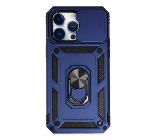 iPhone 14 Pro Kılıf Pars Lens Yüzüklü Silikon - Lacivert iPhone 14 Pro Kılıf Pars Lens Yüzüklü Silikon - Lacivert