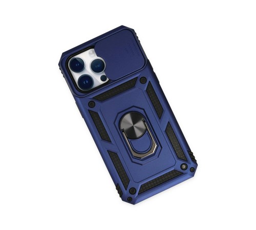 iPhone 14 Pro Kılıf Pars Lens Yüzüklü Silikon - Lacivert iPhone 14 Pro Kılıf Pars Lens Yüzüklü Silikon - Lacivert