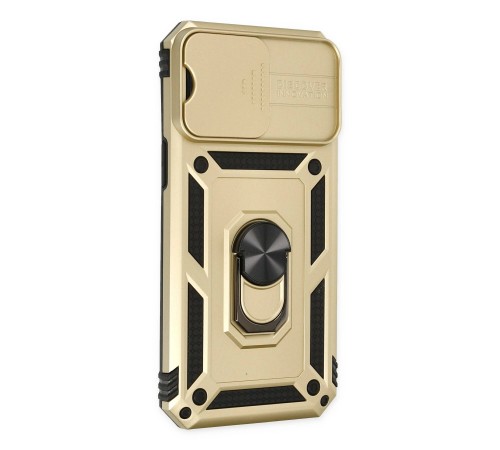 iPhone 14 Pro Kılıf Pars Lens Yüzüklü Silikon - Gold iPhone 14 Pro Kılıf Pars Lens Yüzüklü Silikon - Gold
