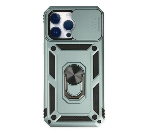 iPhone 14 Pro Kılıf Pars Lens Yüzüklü Silikon - Yeşil iPhone 14 Pro Kılıf Pars Lens Yüzüklü Silikon - Yeşil