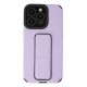 iPhone 14 Pro Max Kılıf Mega Standlı Silikon - Lila