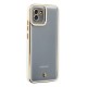 Samsung Galaxy A03 Kılıf Liva Lens Silikon - Beyaz