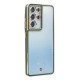 Samsung Galaxy S21 Ultra Kılıf Liva Lens Silikon - Yeşil