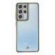 Samsung Galaxy S21 Ultra Kılıf Liva Lens Silikon - Yeşil
