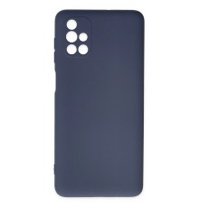 Samsung Galaxy M51 Kılıf Nano içi Kadife Silikon - Gri