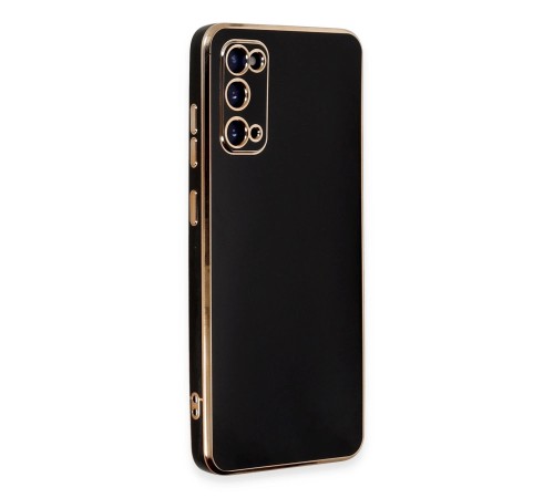Samsung Galaxy S20 Kılıf Volet Silikon - Siyah