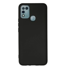 İnfinix Hot 10 Play Kılıf Nano içi Kadife Silikon - Siyah