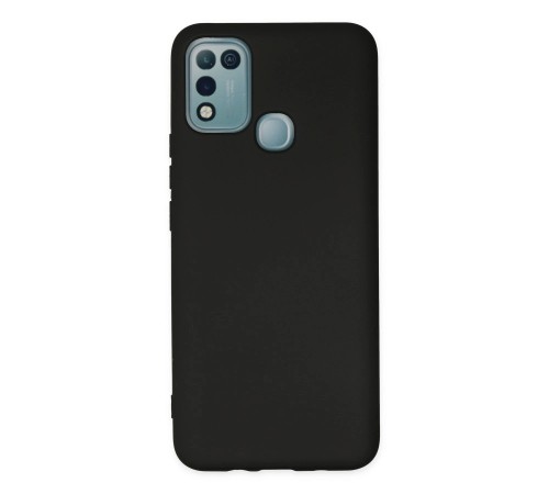 İnfinix Hot 10 Play Kılıf Nano içi Kadife Silikon - Siyah İnfinix Hot 10 Play Kılıf Nano içi Kadife Silikon - Siyah