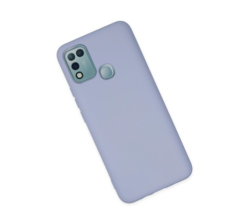 İnfinix Hot 10 Play Kılıf Nano içi Kadife Silikon - Lila İnfinix Hot 10 Play Kılıf Nano içi Kadife Silikon - Lila