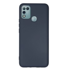 İnfinix Hot 10 Play Kılıf Nano içi Kadife Silikon - Lacivert