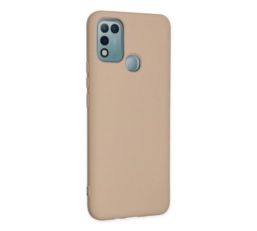 İnfinix Hot 10 Play Kılıf Nano içi Kadife Silikon - Pudra İnfinix Hot 10 Play Kılıf Nano içi Kadife Silikon - Pudra