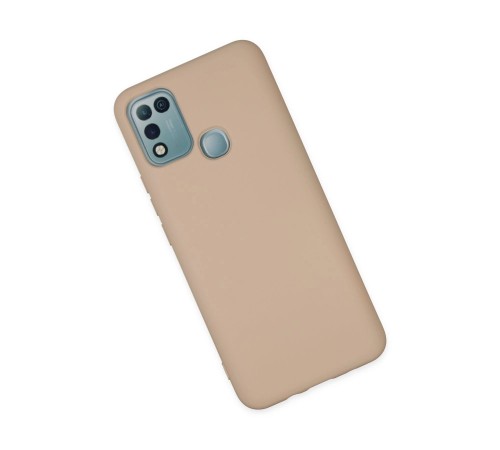 İnfinix Hot 10 Play Kılıf Nano içi Kadife Silikon - Pudra İnfinix Hot 10 Play Kılıf Nano içi Kadife Silikon - Pudra