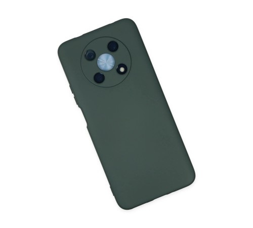 Huawei Nova Y90 Kılıf Nano içi Kadife Silikon - Koyu Yeşil