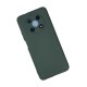 Huawei Nova Y90 Kılıf Nano içi Kadife Silikon - Koyu Yeşil
