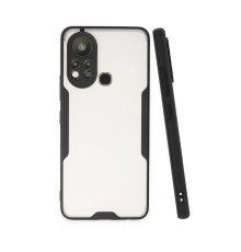 İnfinix Hot 11s Kılıf Platin Silikon - Siyah